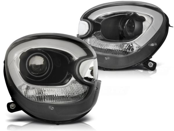 Scheinwerfer LED Tagfahrlicht Optik für Mini R60 R61 Bj. 10-14 Schwarz LTI